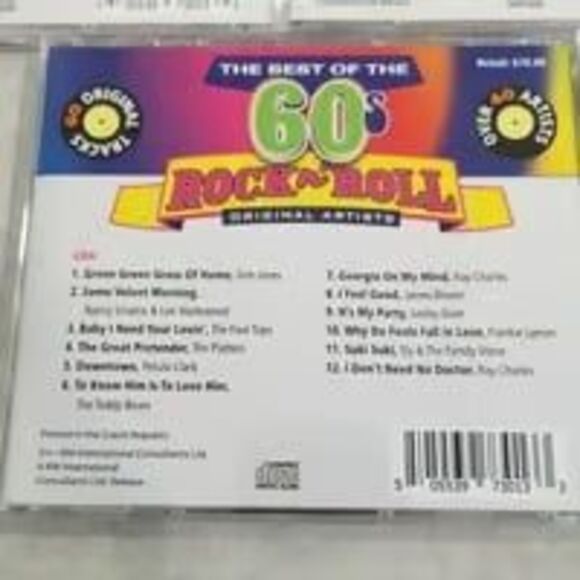 The best of the 60's Rock n' Roll 5 cd box set original artists over 40 artists - Picture 11 of 12
